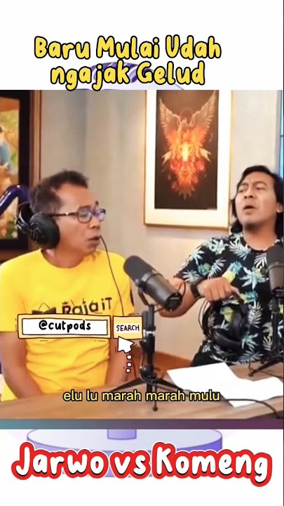 PODCAST PALING RUSUH‼️JARWO VS KOMENG #shorts #komedi