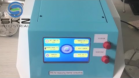 SKZ1061C ISO 22007-2 thermo analyzer thermal conductivity analyzer tps thermal conductivity meter