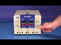 B&K Precision Model 1673 - Triple Output Quad Display DC Power Supply Overview