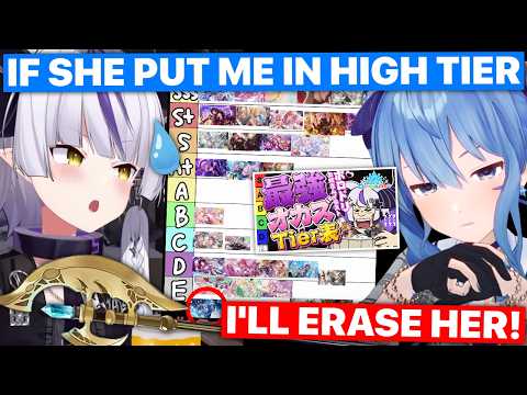 Suisei Reacts To Laplus' "SideDish" Tier List (MiComet / Hololive) [Eng Subs]