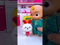 ASMR Unboxing Cocomelon &amp; Washing Machine Toy Set ~ Satisfying Toy Play With Subeo ASMR #shorts