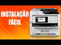 Veja Como é Fácil Instalar Impressora Multifuncional Epson Pro WF C5890 #epson #impressora #printer
