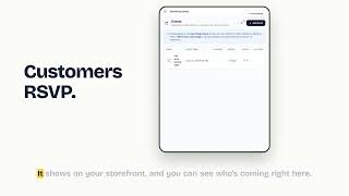 How to create an event and sell tickets - GetOrderOnline