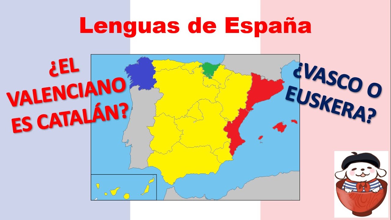 LENGUAS DE ESPAÑA - Catalan, gallego, vasco, asturiano, aragonés y aranés