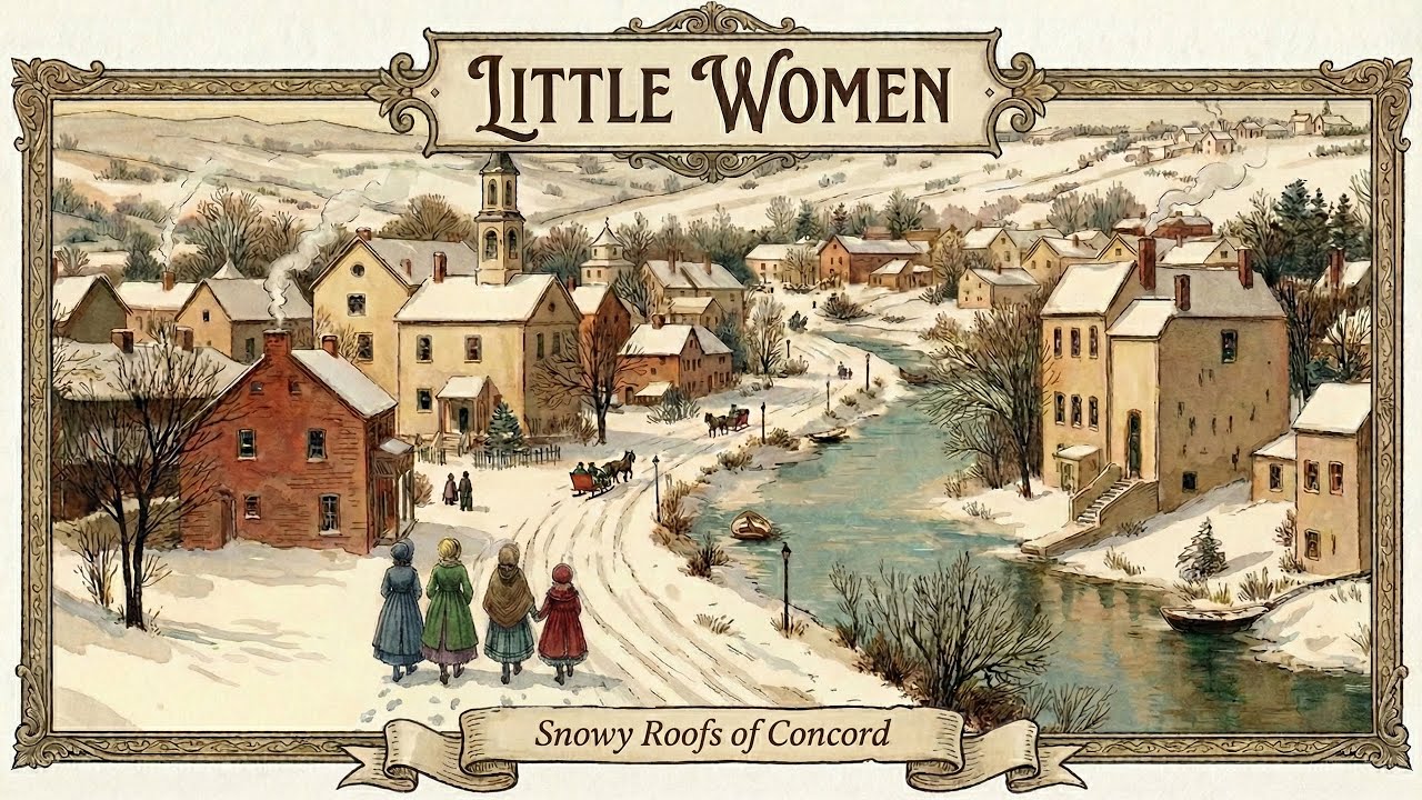 Little Women - Snowy Roofs of Concord | Classical Music for Reading (a playlist)