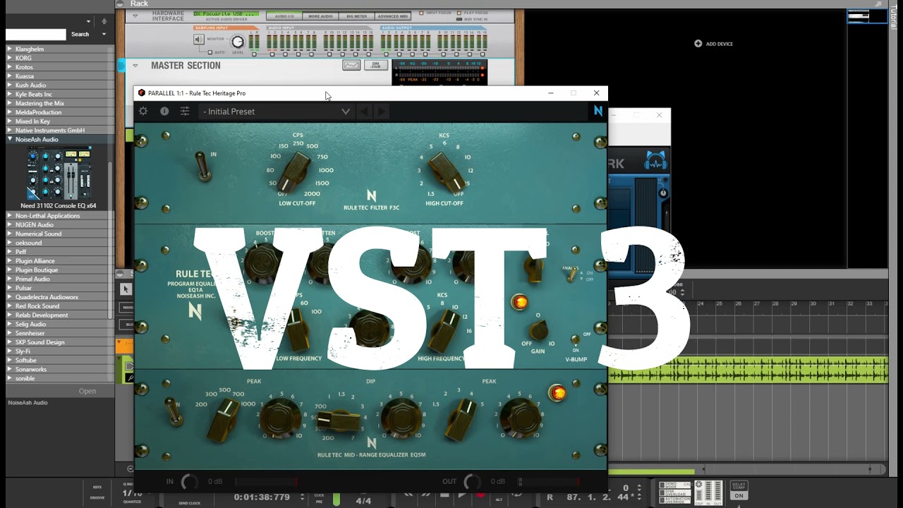 REASON 12  -  HOW TO USE VST3s WITH STANDARD FEATURES 2021