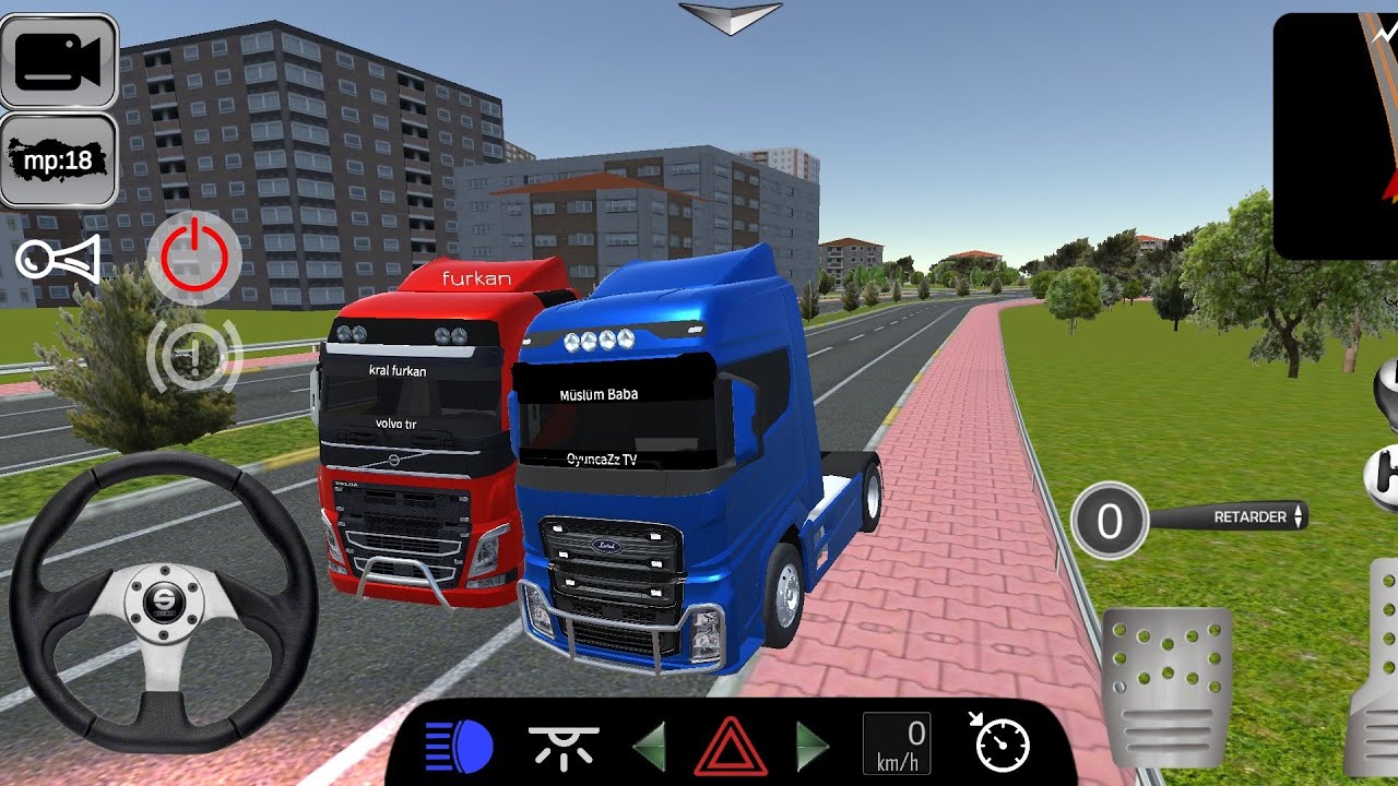 Cargo Simulator 2019 Türkiye/Multiplayer modu gezmelere devam-Tır oyunları Direksiyonlu Tır oyunları