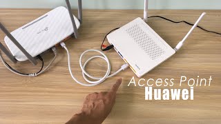 🔴الطريقه الاحترافية لتحويل الراوتر الي اكسس بوينت لتقوية اشارة الواى فاى  | Huawei hg531 orange