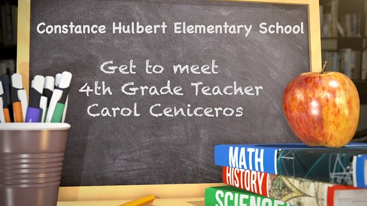 Get To Meet Teacher Carol Ceniceros from Constance...