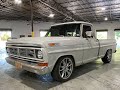 1972 Ford F100 with 5.0 Coyote motor with procharger.