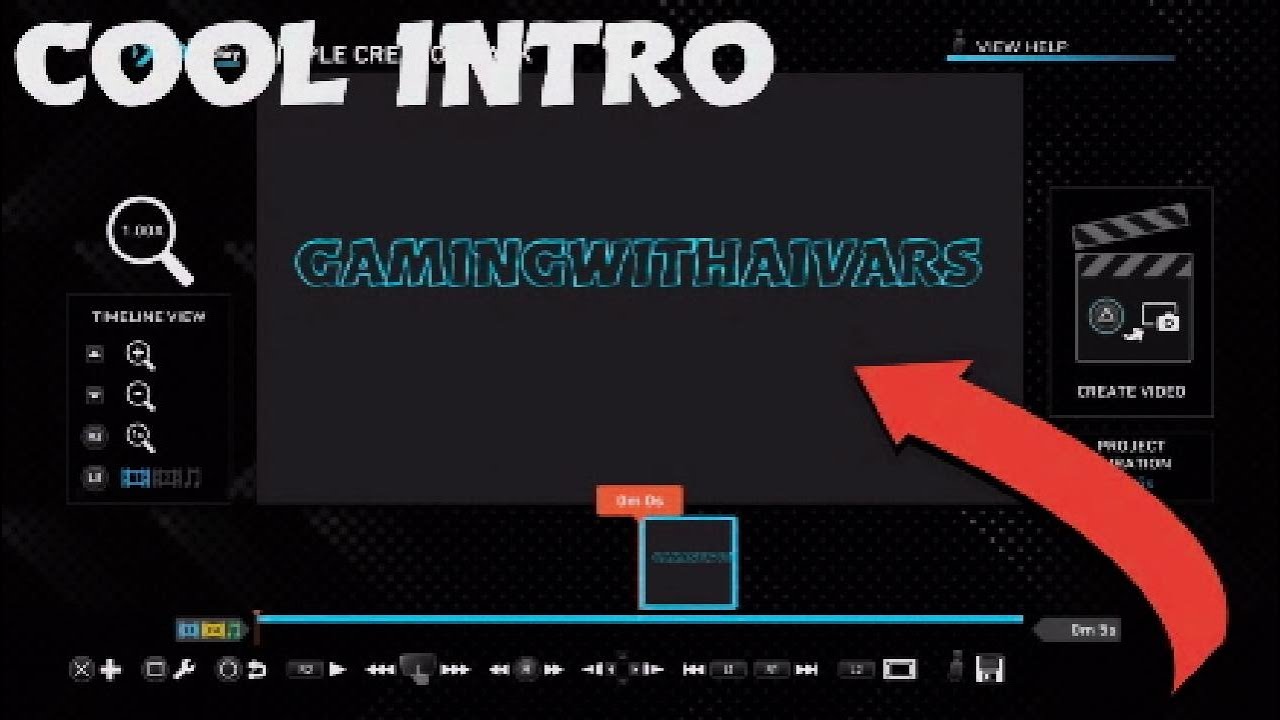How To Add INTROS TO YOUR VIDEO No Pc/Usb NEEDED! - YouTube