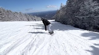 Stratton Mountain Vermont Snowboarding Trip