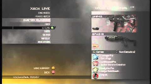 my custom classes mw2