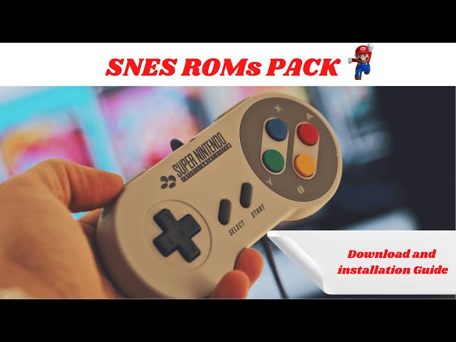 Install complete snes nes roms and other libraries by Mhbayer