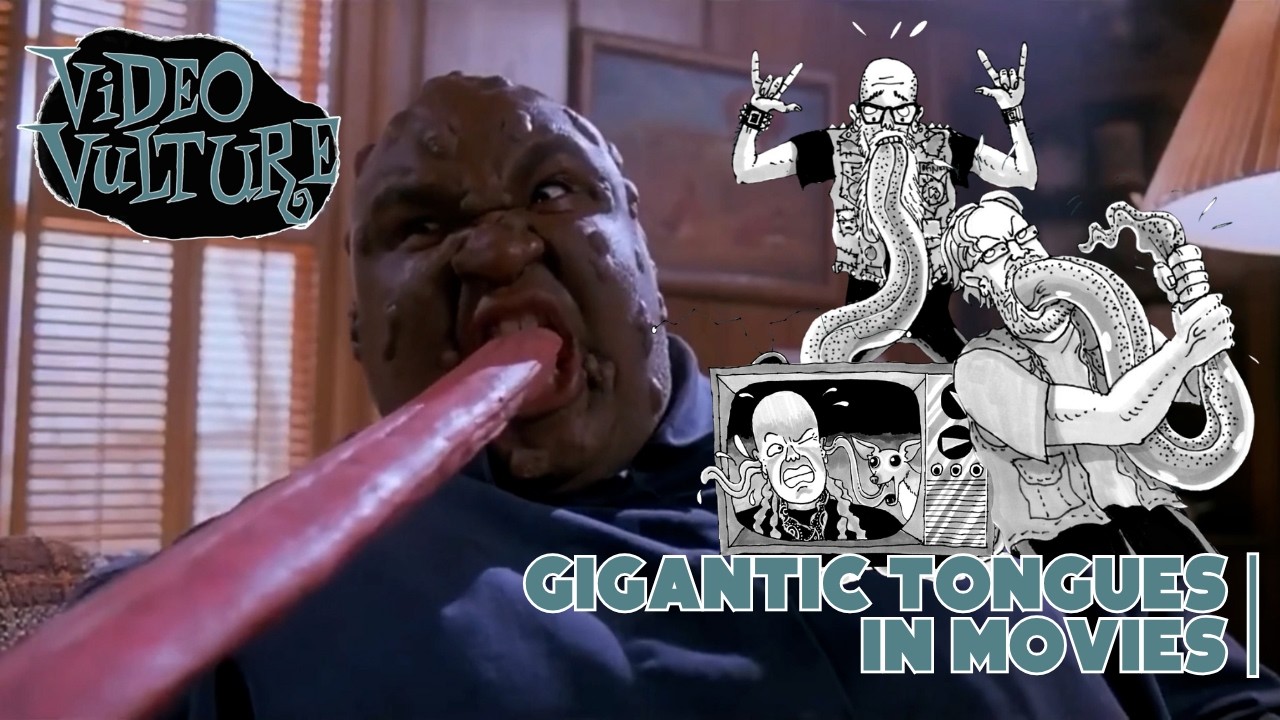 GIGANTIC TONGUES in Movies | Video Vulture