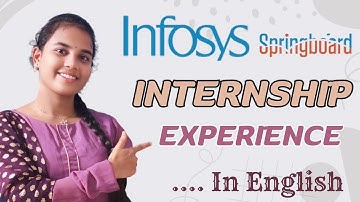 My Infosys Springboard Internship Experience || Project Selection & Process || GER ||