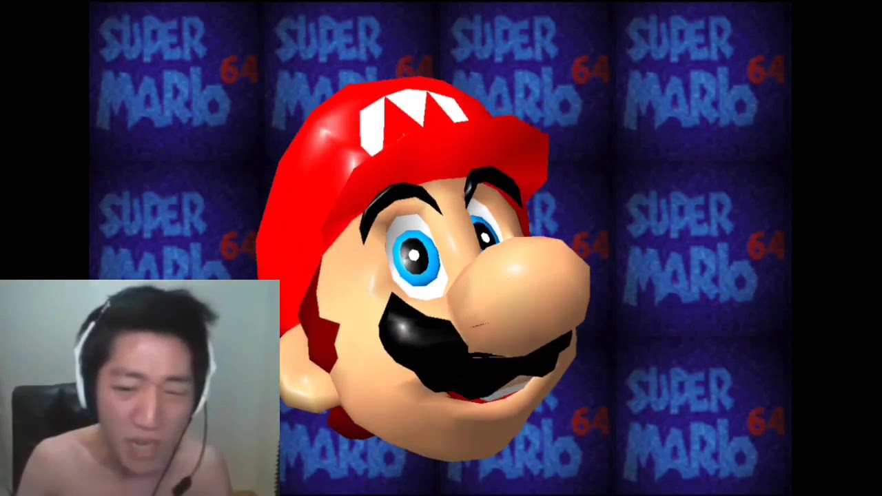 Angry Korean Gamer plays Super Mario 64 INTENSE RAGE MOMENTS