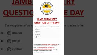 JAMB Chemistry Question of the Day screenshot 2