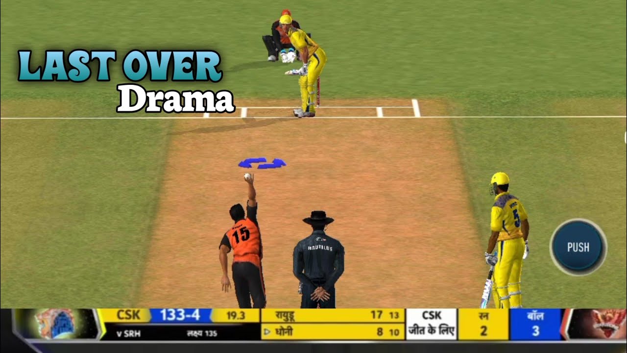 Last Over Drama - CSK VS SRH | IPL 21 | Real Cricket ™20 - YouTube
