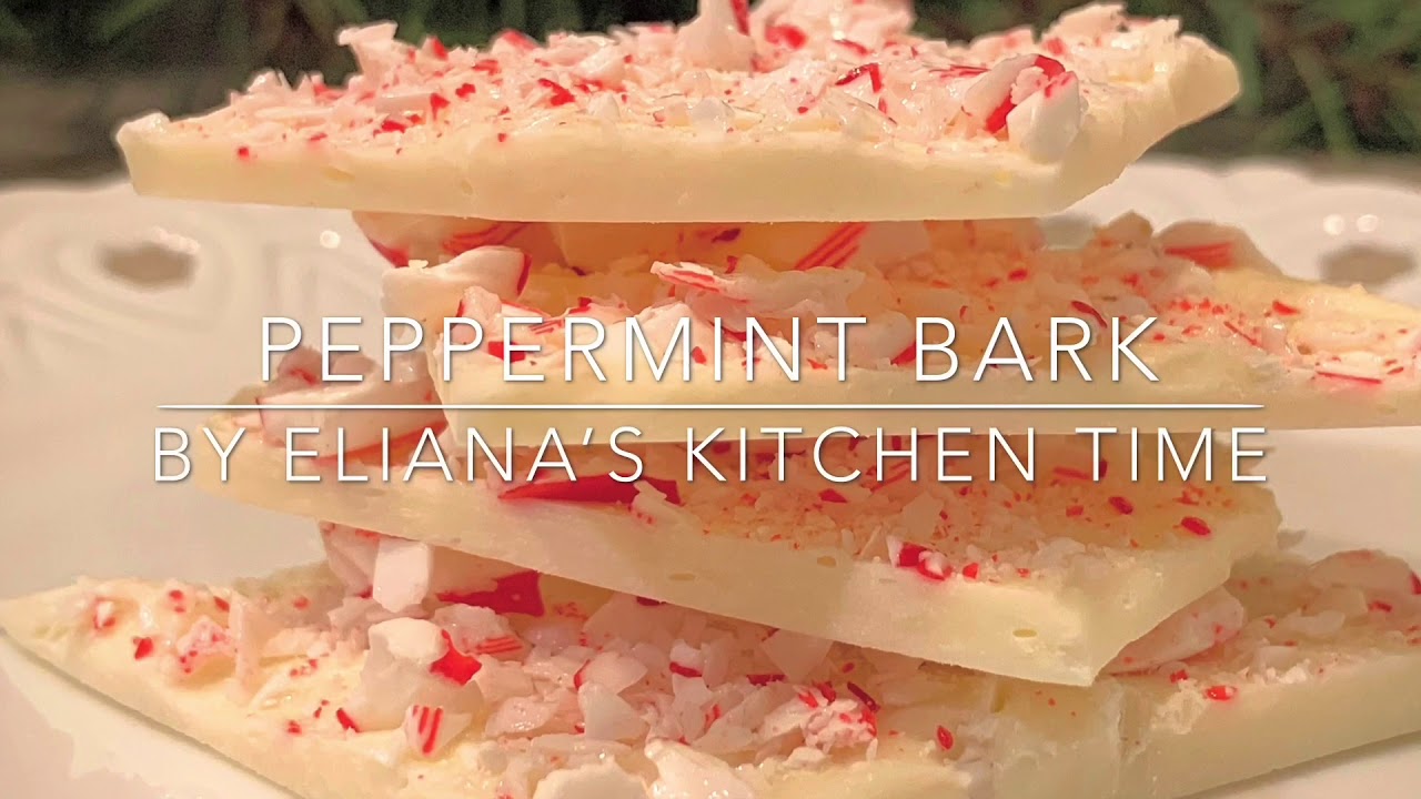 How to make Peppermint, Coconut - walnut Bark. - YouTube