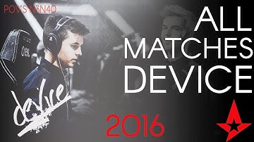 POV DEVICE Astralis x Luminosity Overpass Dreamhack Zowie Open Leipzig 2016 16x12 LOSS dev1ce