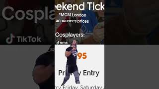 #cosplays #conventions #cons #congoers #pricing #hotels #money #wtf #rediculous #mcm #mcmlondon