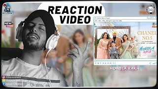 Download lagu Reaction On Chanel No 5  Honsla Rakh  Diljit Dosanjh  Sonam Bajwa, Shehnaaz G Mp3 Video Mp4