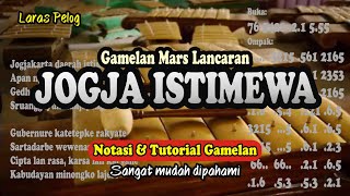 JOGJA ISTIMEWA - Notasi & Tutorial Gamelan