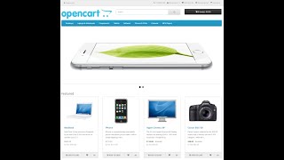 #opencart, How to download opencart theme and install