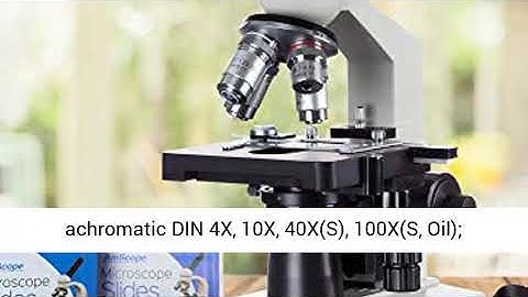 OMAX 40X-2500X LED Binocular Compound Lab Microscope