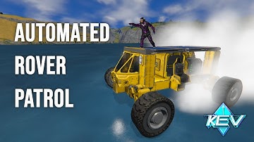 Eenvoudige Rover Patrol in Space Engineers (geen scripts nodig)