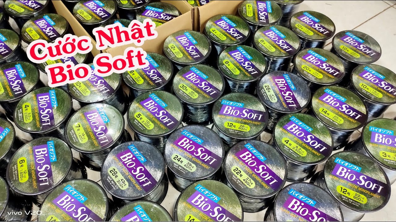 Cước Nhật Nội Địa Bio Soft Tải Cá Lớn Về Full Size - youtube