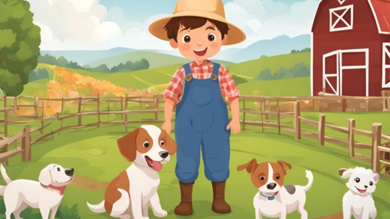 Once A Farmer Had A Dog - Bingo Dog Song | Nursery Rhymes & Kids Songs ...