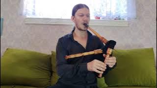 Swedish Säckpipa in high A key