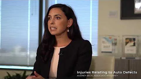 Injuries Relating to Auto Defects | Audrey Beck