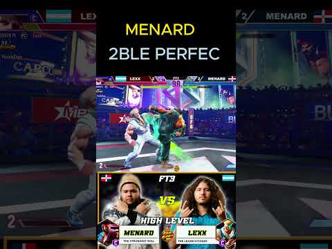 🔥 SF6 ▰ MENARD (ryu) vs LEXX (guile) ▰ EPIC HIGH-LEVEL GAMEPLAY | Street Fighter 6 🔥