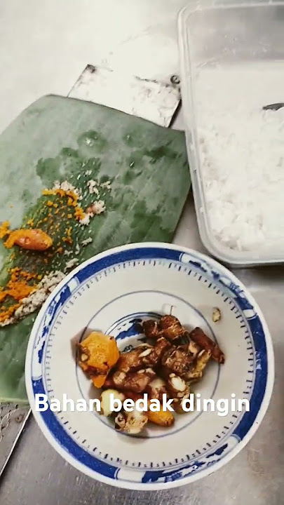 Bahan untuk membuat bedak dingin #bedak #dingin ngin
