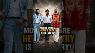 Indian Movies With Craziest Hero Entry Scenes 😱🔥#shorts #movieupdates #heroentry #cinema