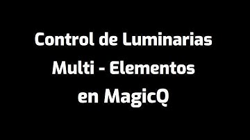 Control de Luminarias Multi-Elementos