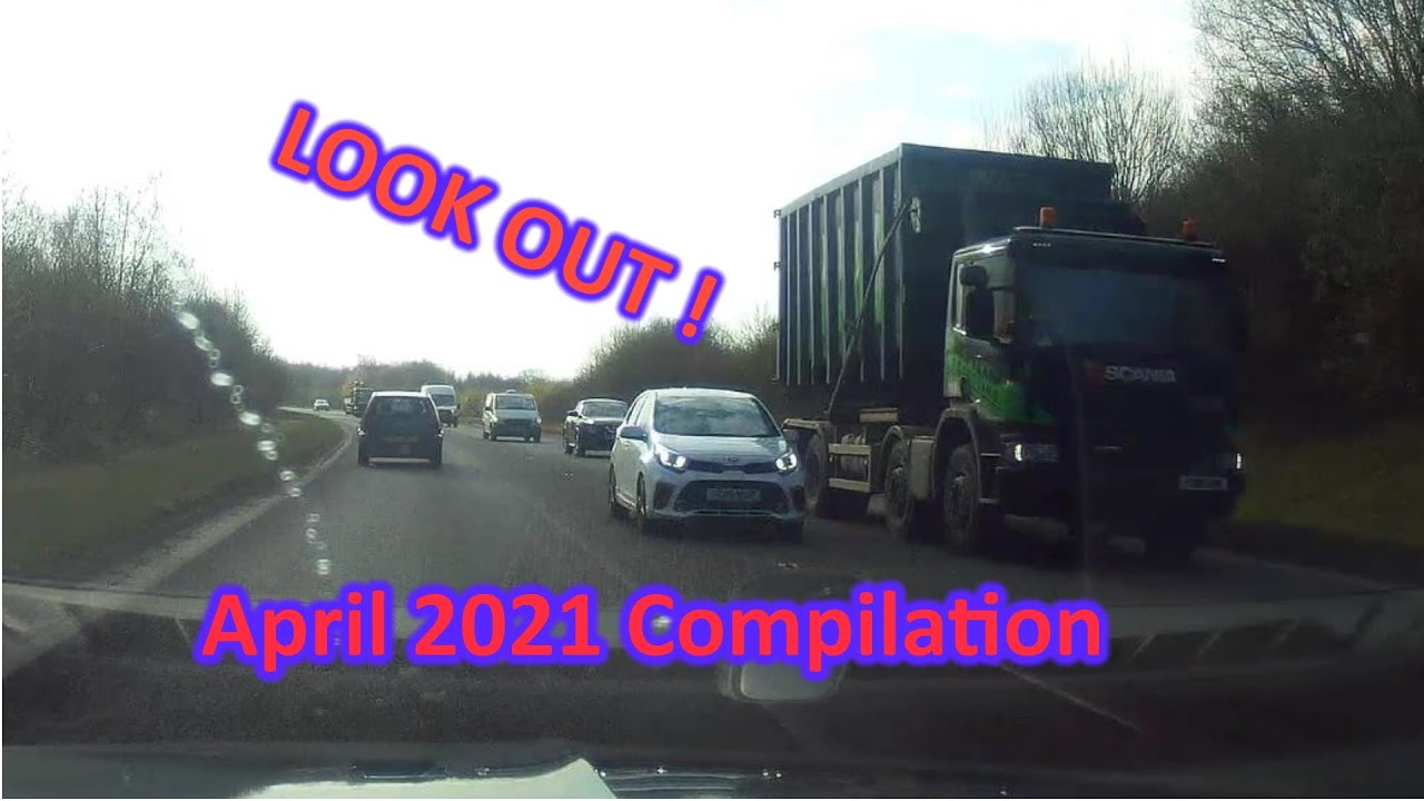 Dash Cam compilation from around the UK April 2021 - YouTube
