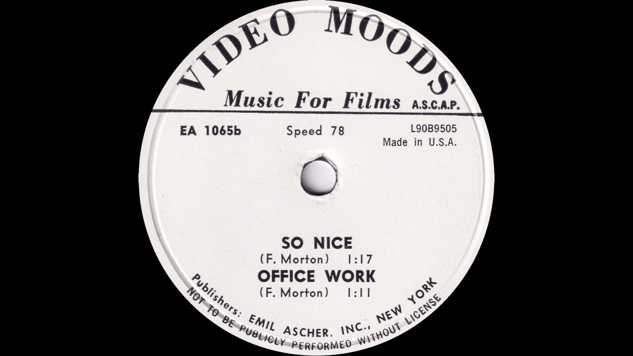 F. Morton Music for Films EA1065b YouTube
