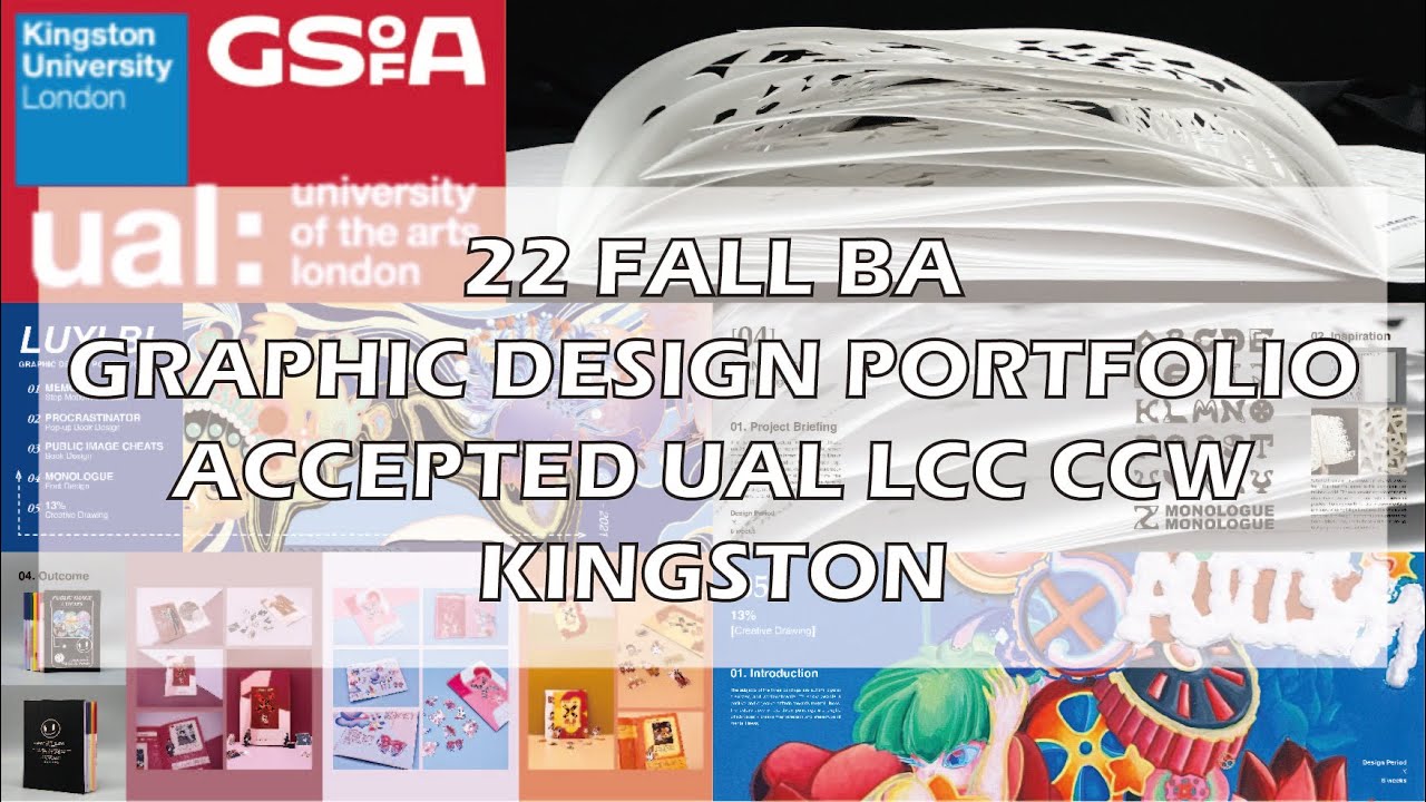 ACCEPTED BY UAL LCC CCW KINGSTON! My Sketchbook Tour: BA Graphic Communication Design