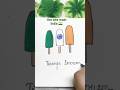 "How to draw easy Tiranga Icecream 🇮🇳" #don't skip #shortsviral #trendingnow #india #drawing #artfun