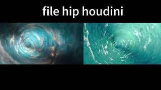 VFX Ocean Vortex hip file houdini