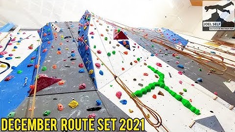 December Route Set 2021 (Corsham Climbing Wall) - A Video by Joel Self - Outdoor Instructor