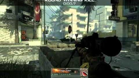 MW2 Quick Scoping Private match