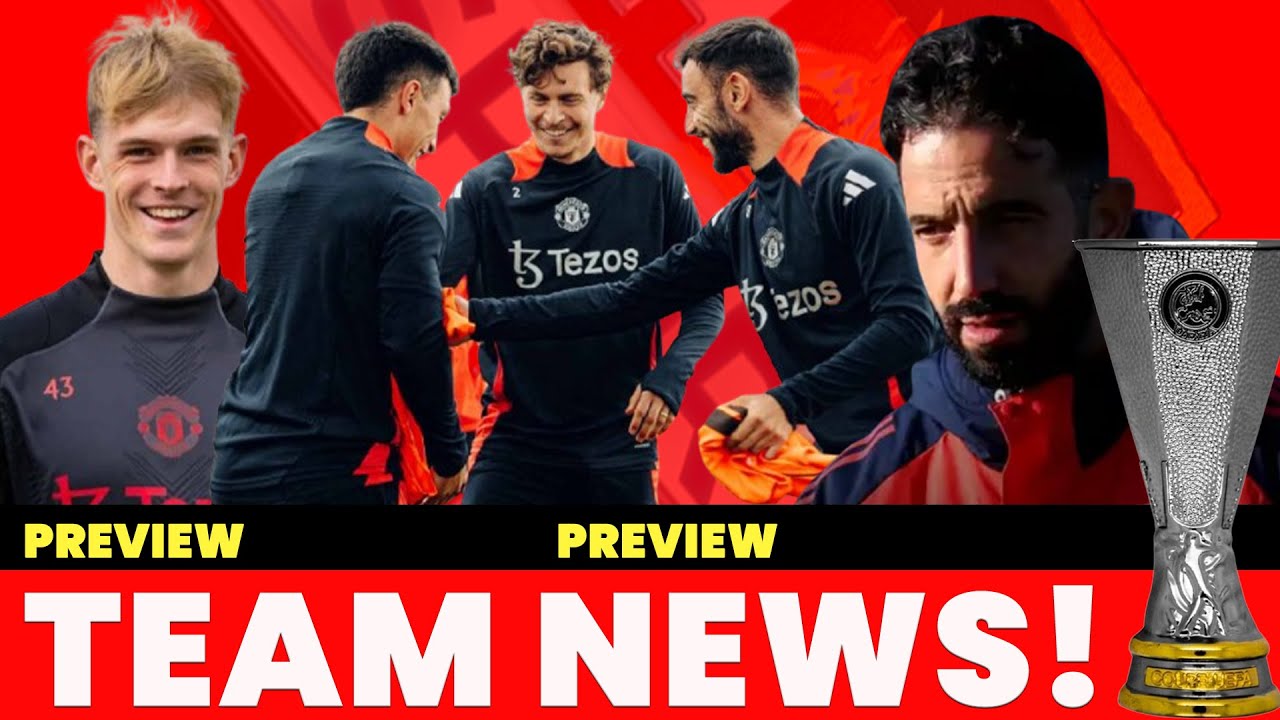 Toby Collyer Back! Viktoria Plzen V Man United Team News