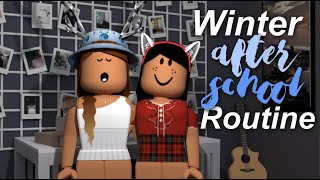 Winter After School Routine! | Roblox Bloxburg Roleplay Winter After School Routine! | Roblox Bloxburg Roleplay