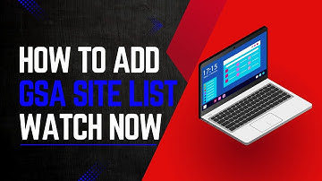 😎How to add GSA Site List | GSA  Site List Tutorial 2024 #backlink #gsa