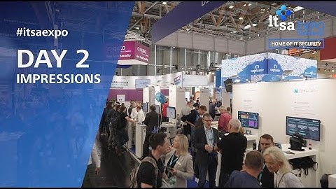 it-sa Expo&Congress 2023 | Impressionen, 11.10.2023 - Tag 2